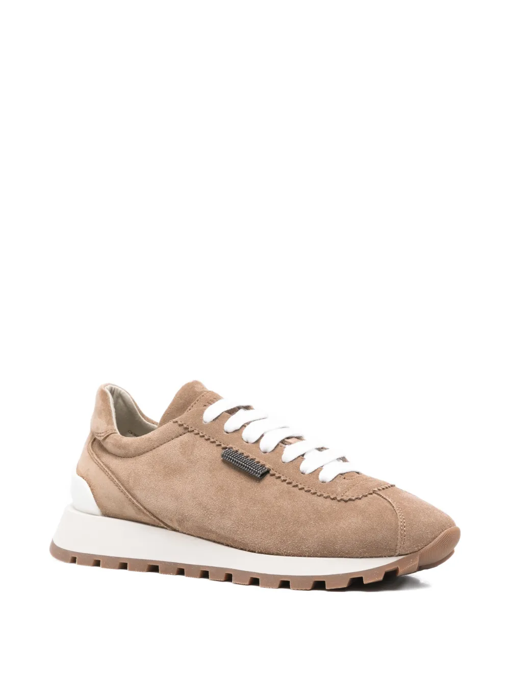 Brunello Cucinelli lace-up leather sneakers | Low-Tops | Image 2