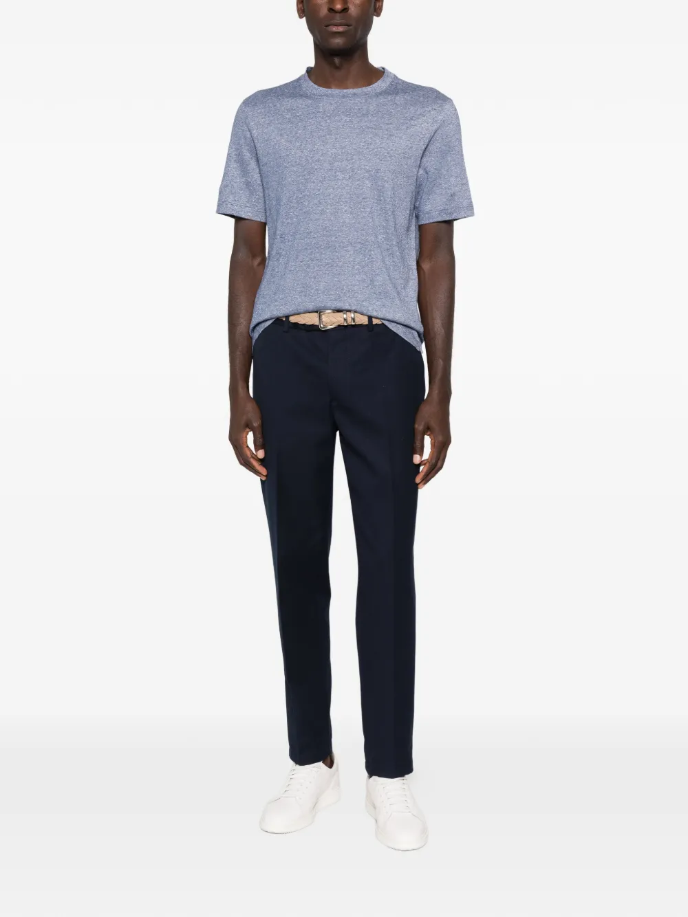 Brunello Cucinelli short-sleeve T-shirt - Blauw