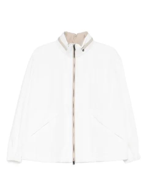 Brunello Cucinelli zip-up collar jacket