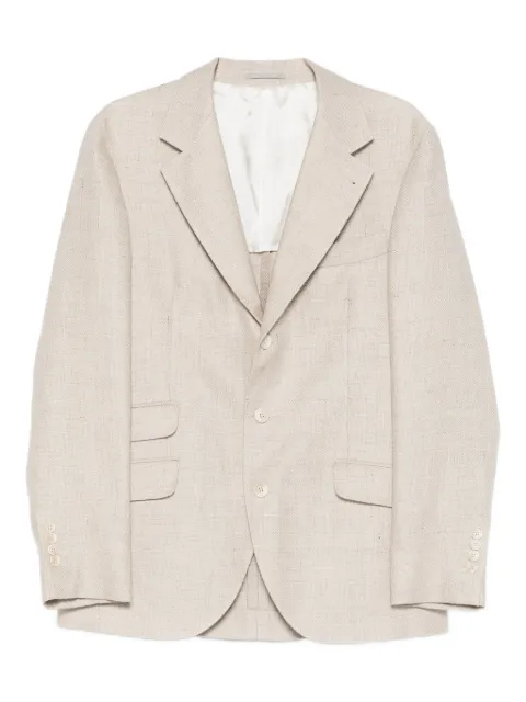 Brunello Cucinelli notched-lapel single-breasted blazer