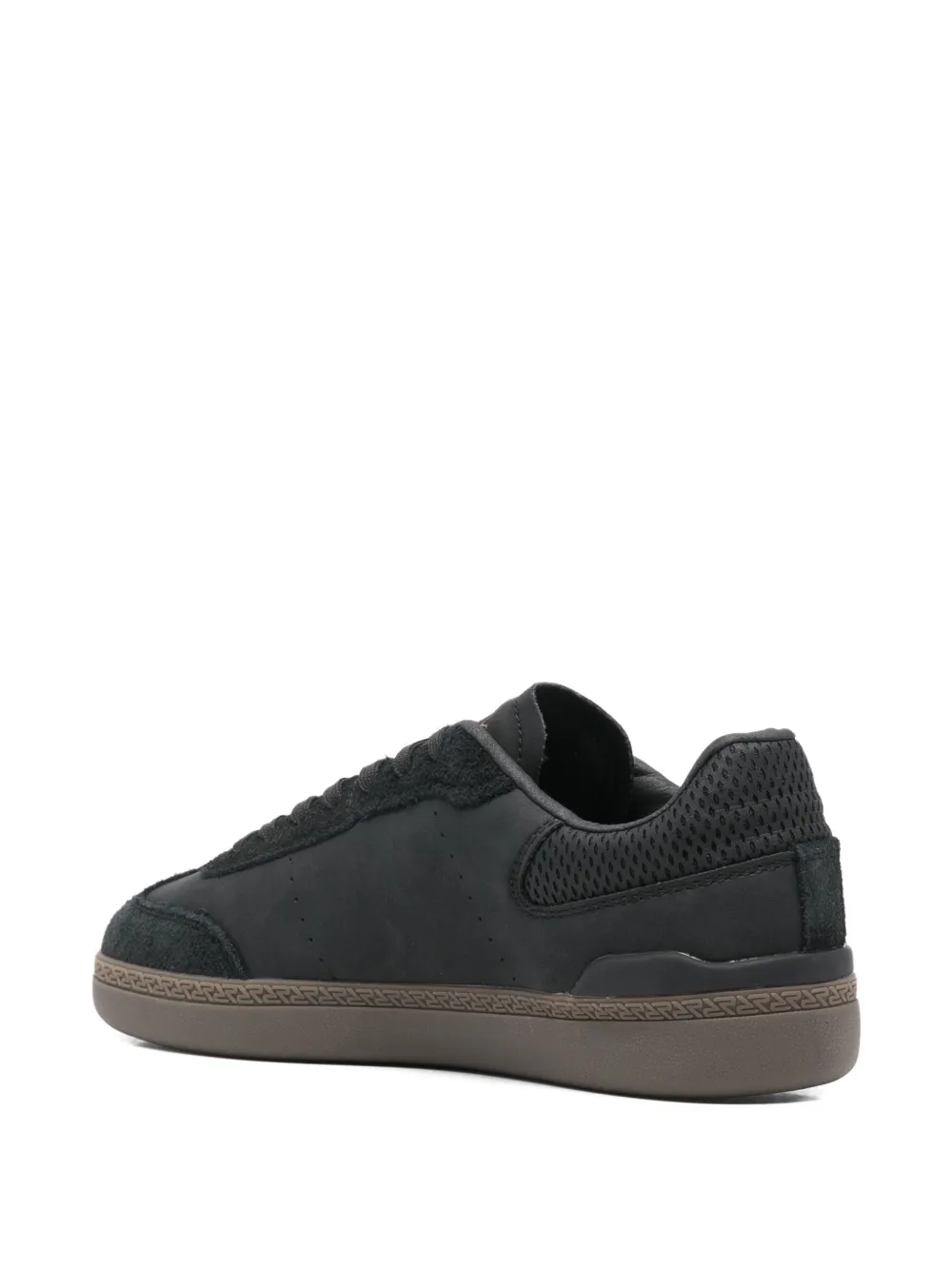 Replay Pyper leren sneakers Zwart