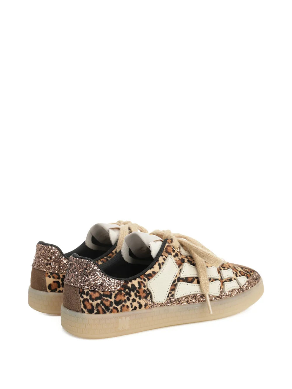 AMIRI Sneakers met luipaardprint Bruin