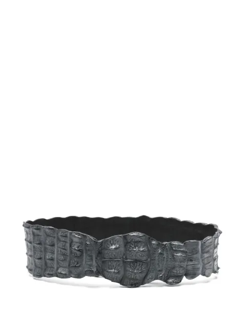 SOMMET crocodile-leather belt