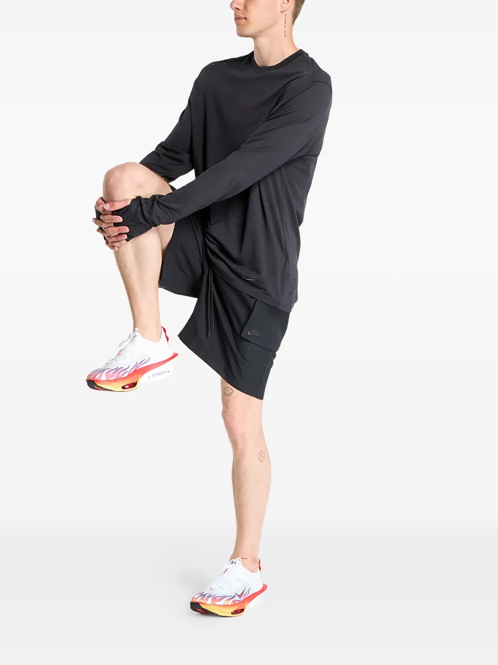 Nike long-sleeve top - Zwart