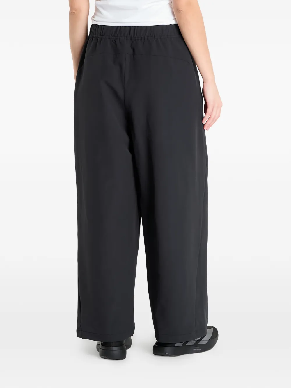 Adidas logo-print trousers - Zwart
