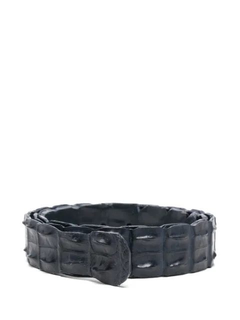 SOMMET crocodile-leather belt