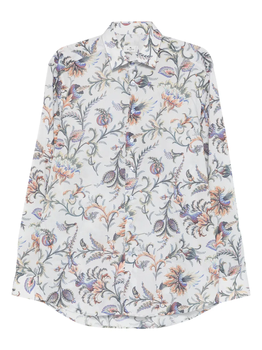 ETRO floral shirt - Blu