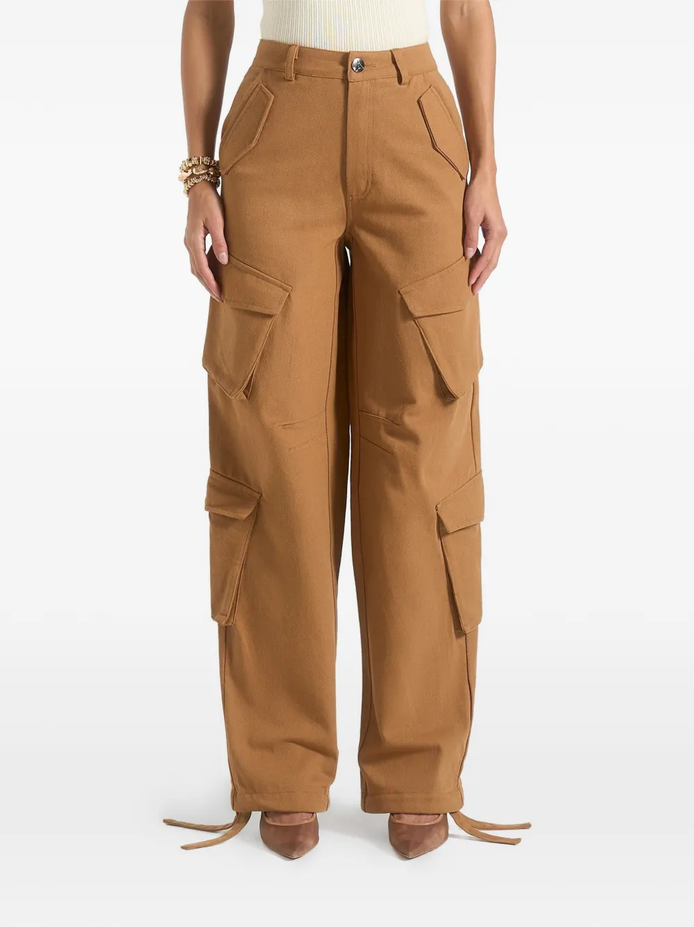 Manière De Voir Anne cargo broek - Bruin