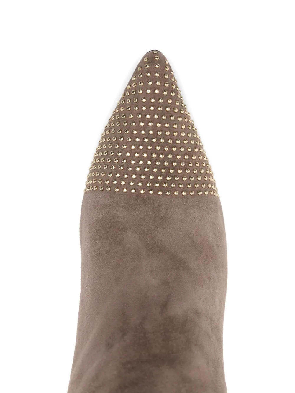 Marc Ellis studded pointed boots Beige