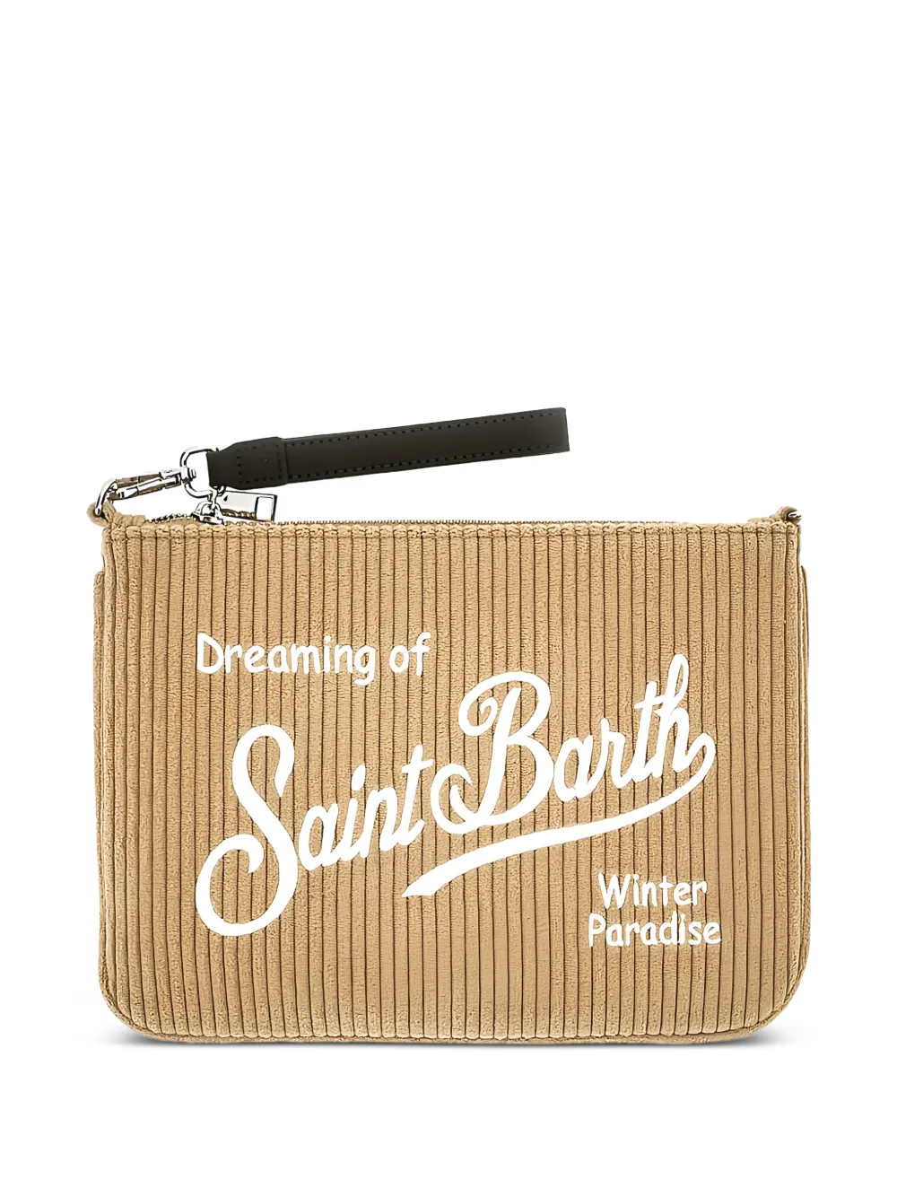 MC2 Saint Barth Kids corduroy handle pouch - Toni neutri