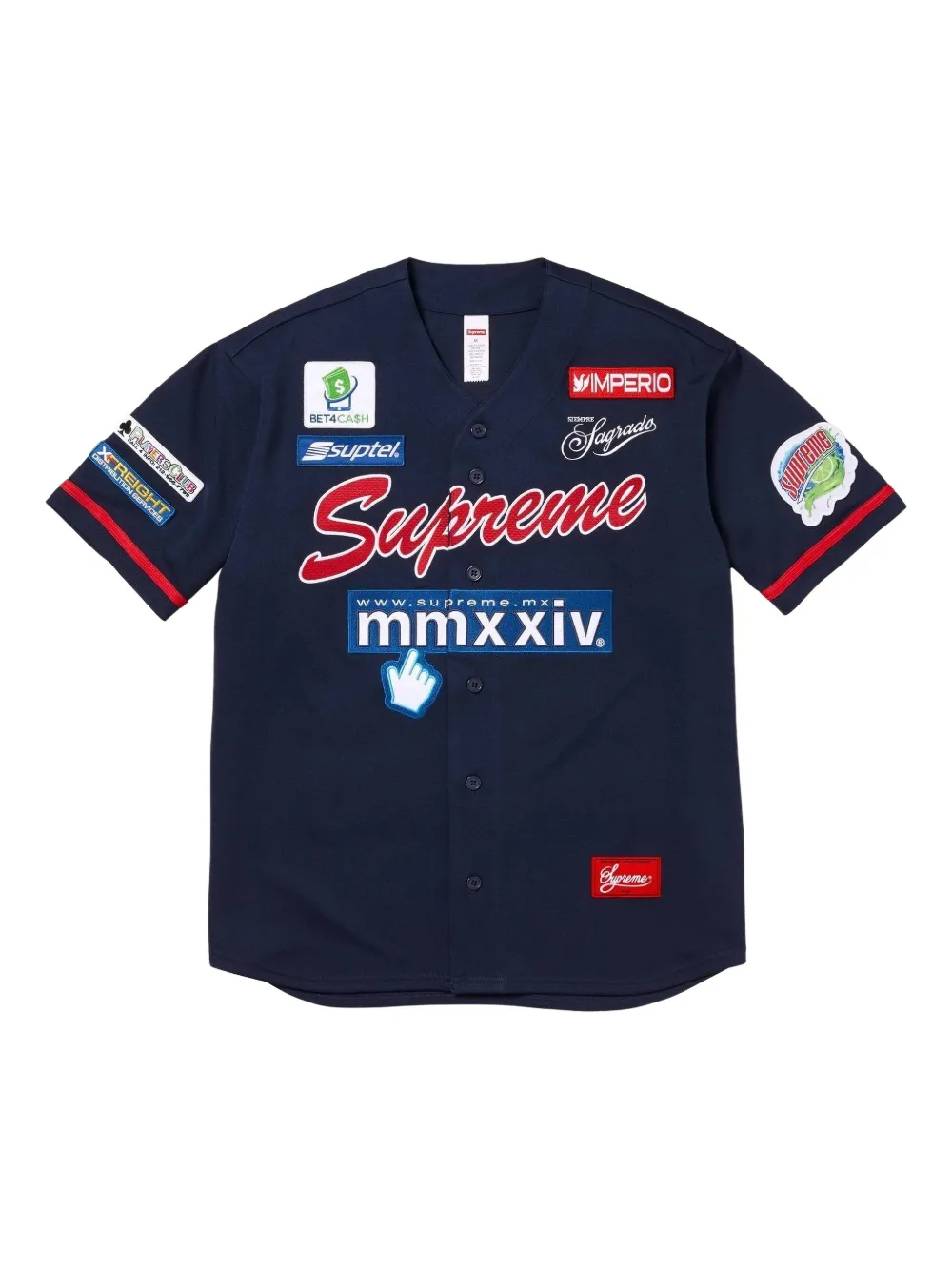Supreme Chosen One Baseball jersey - Blu