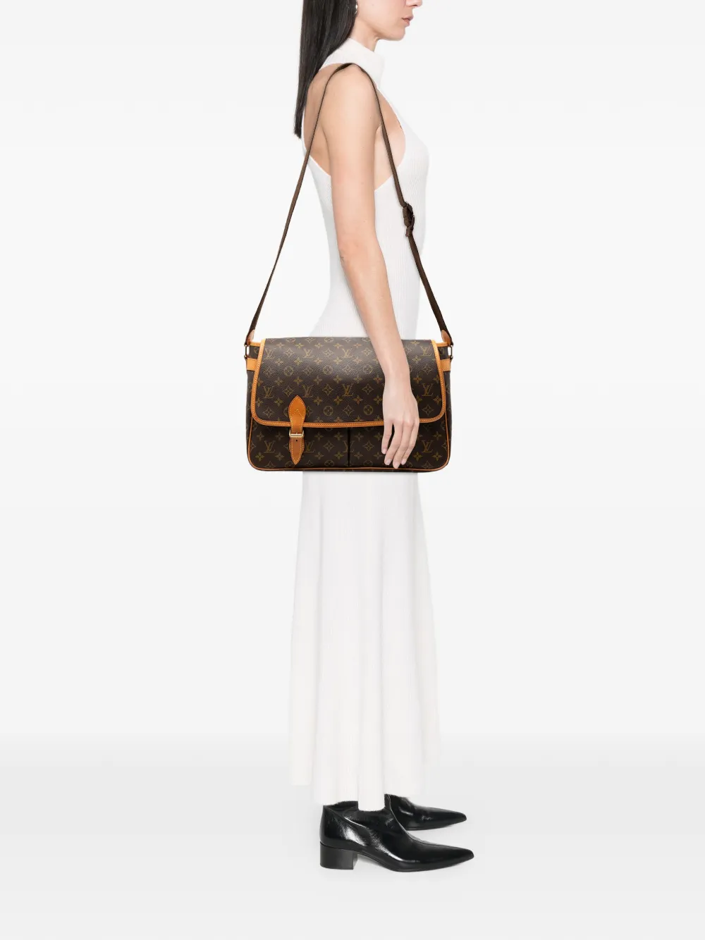 Louis Vuitton Pre-Owned 1997 Monogram Sac Gibeciere GM shoulder bag | Pre-Owned | Image 2