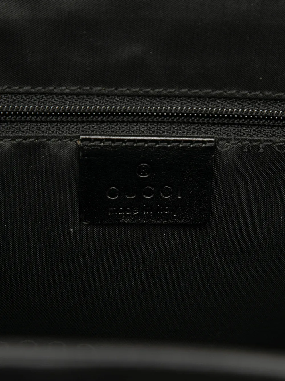 GUCCI Pre-owned 2000-2015 Nylon Jackie Tote Bag In Black