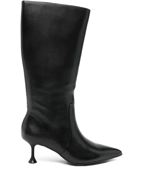 Marc Ellis 60mm pointed leather boots