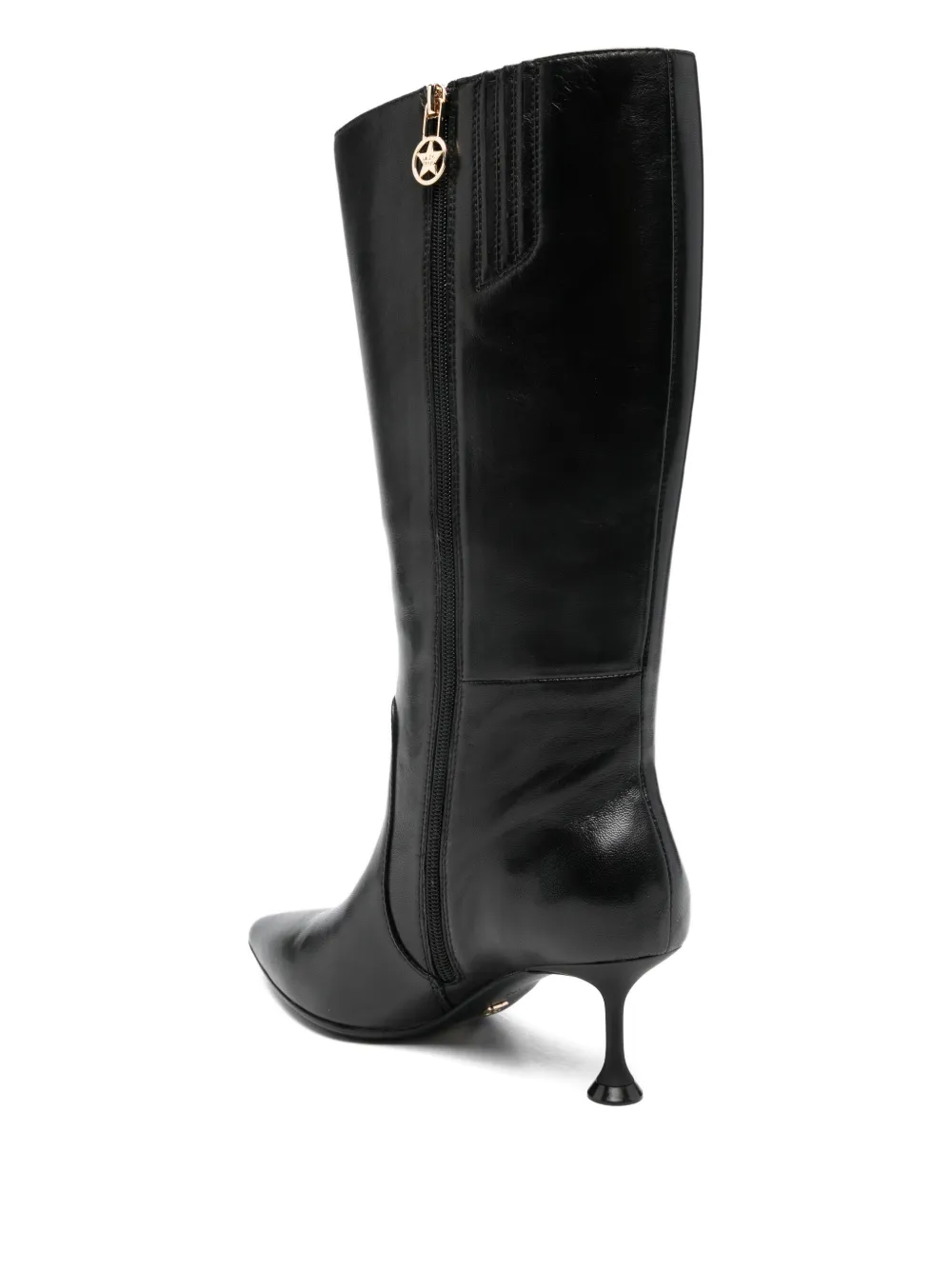 Marc Ellis Leren laarzen Zwart