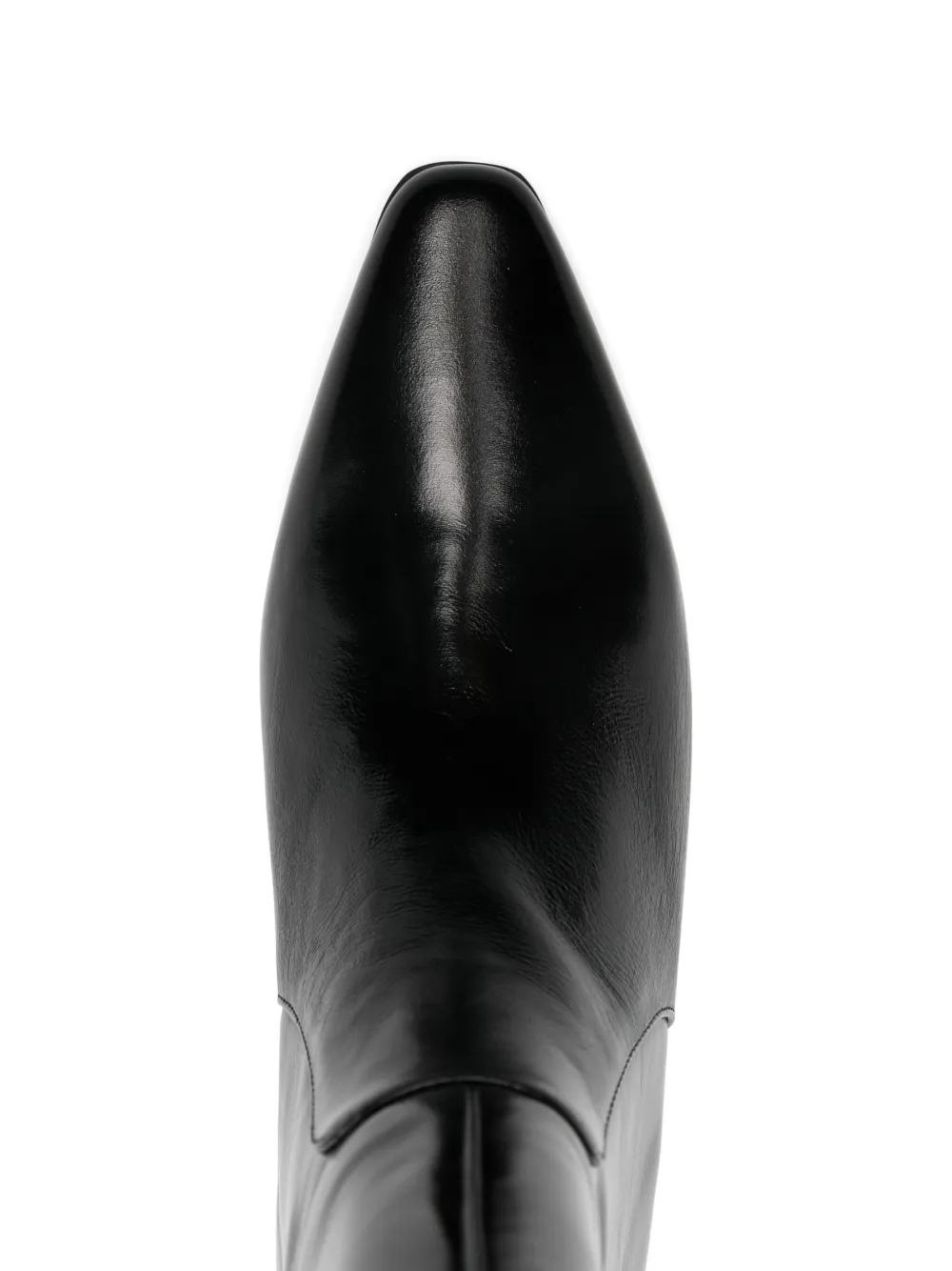 Marc Ellis pointed leather boots Zwart