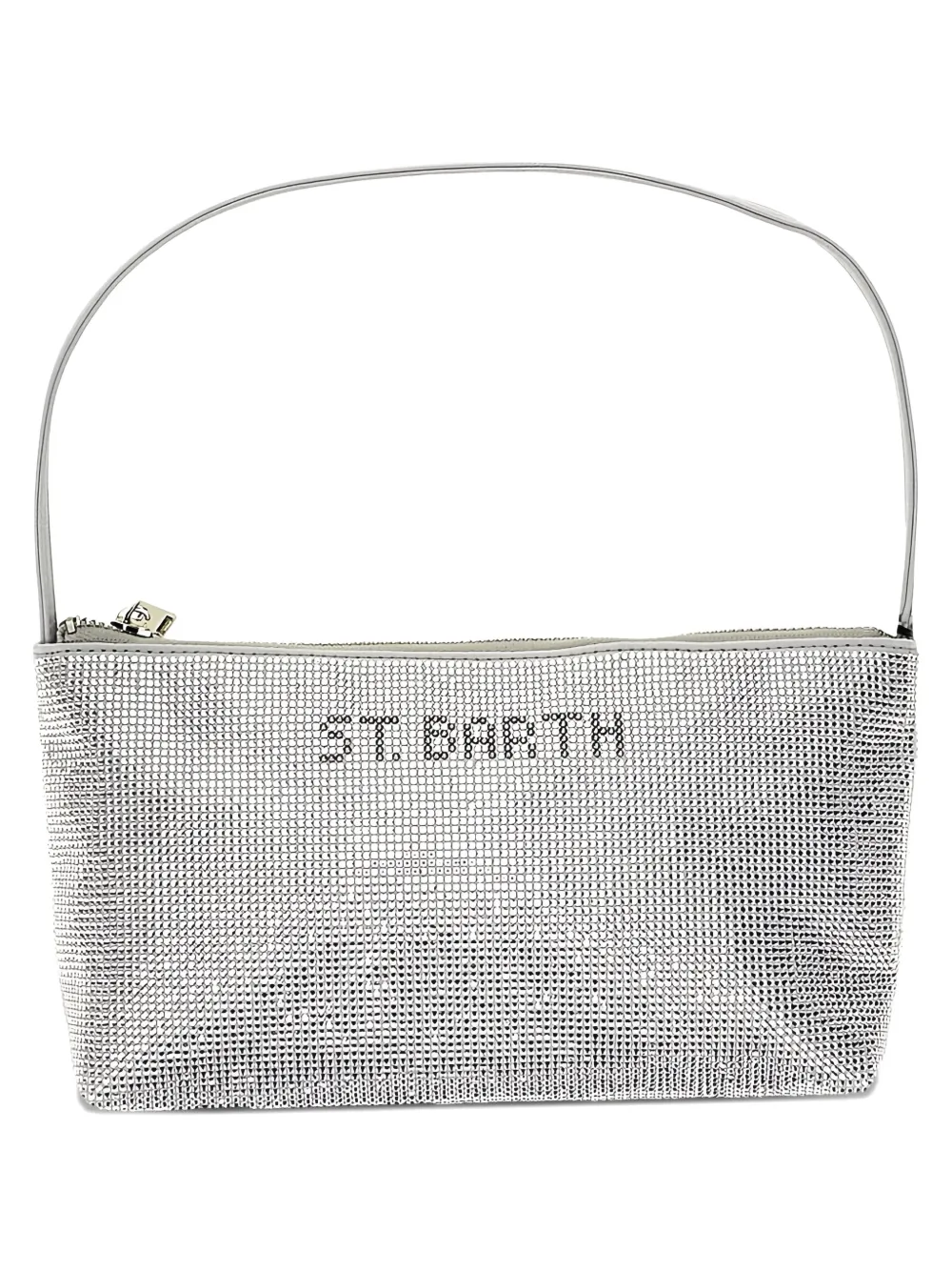 MC2 Saint Barth Kids logo zip borsa bag - Zilver