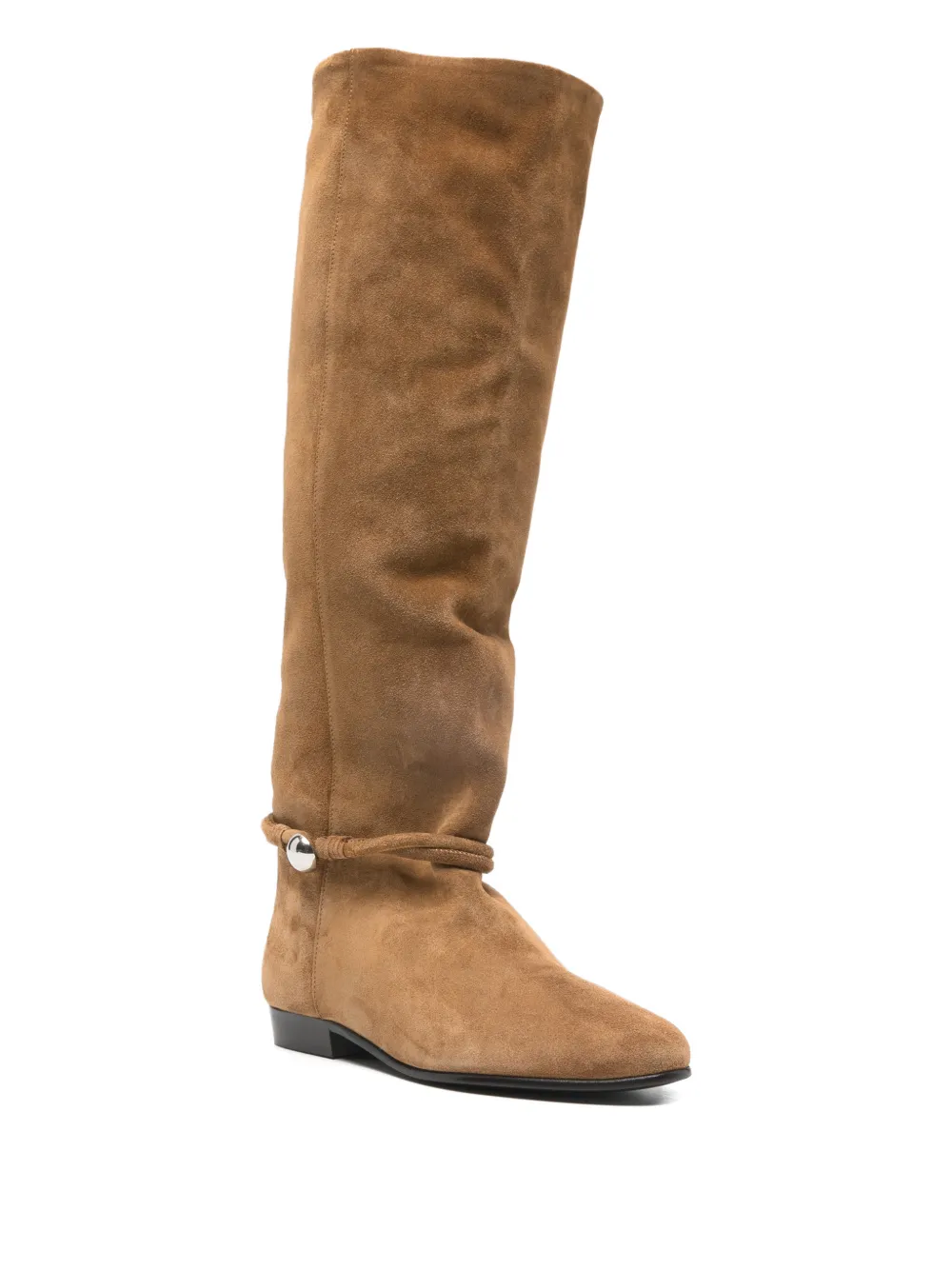 ISABEL MARANT tie-detail boots Bruin