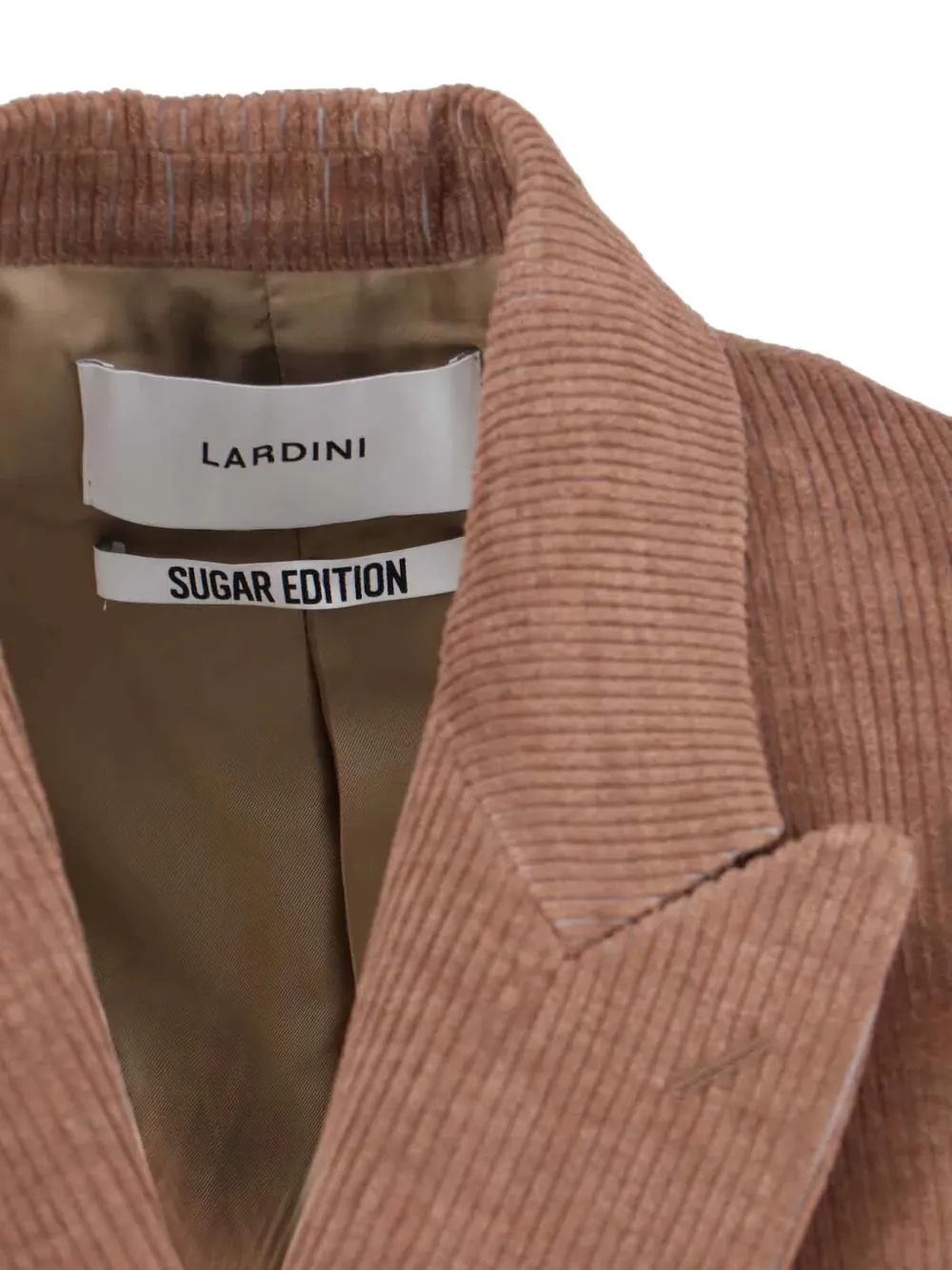 Lardini peak-lapels double-breasted blazer Bruin