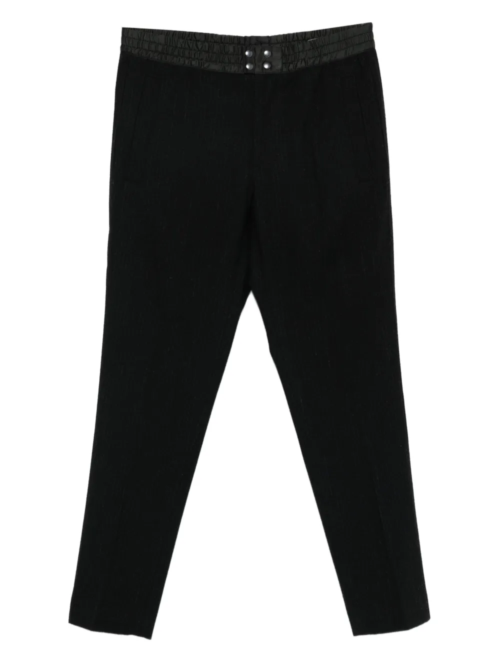 Prada Pre-Owned Pantaloni a righe anni 2000 - Nero