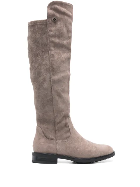 KEYS logo-detail boots