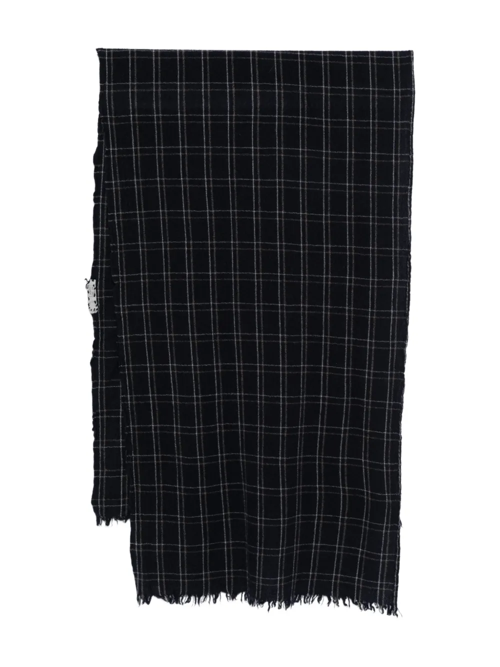 Private 0204 bufanda a cuadros con flecos | azul | Image 1