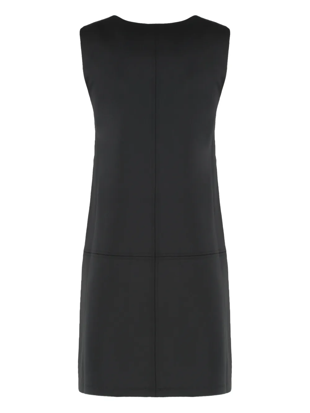 Calvin Klein Jurk met vlakken - Zwart