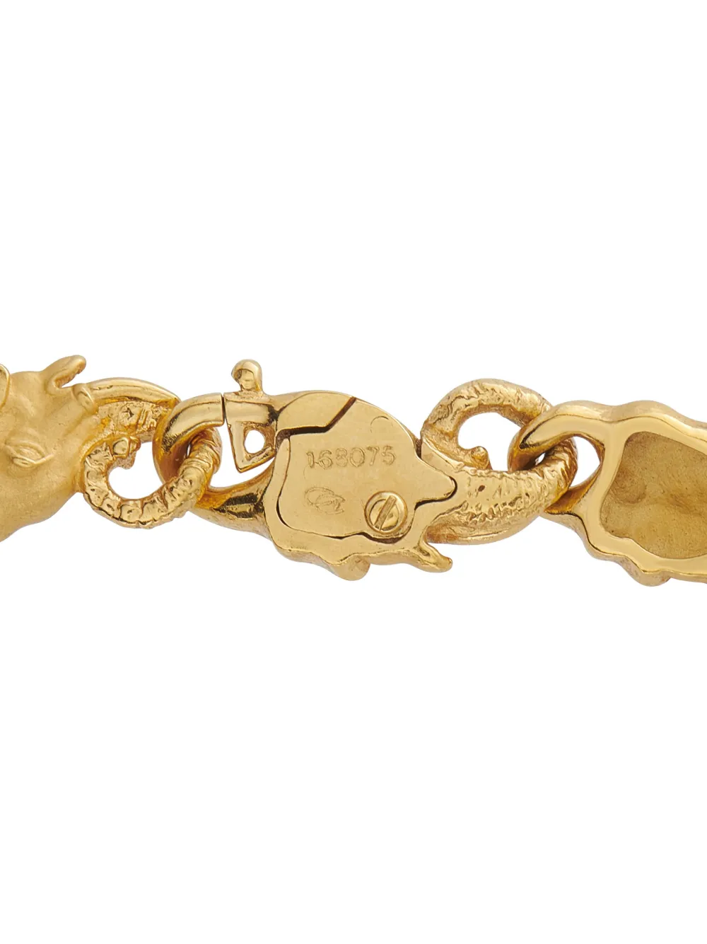 CARRERA Y CARRERA Pre-owned 18k Yellow Gold Elephant-motif Necklace