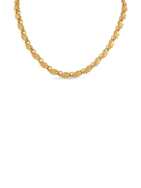 Carrera Y Carrera 18K yellow gold elephant-motif necklace