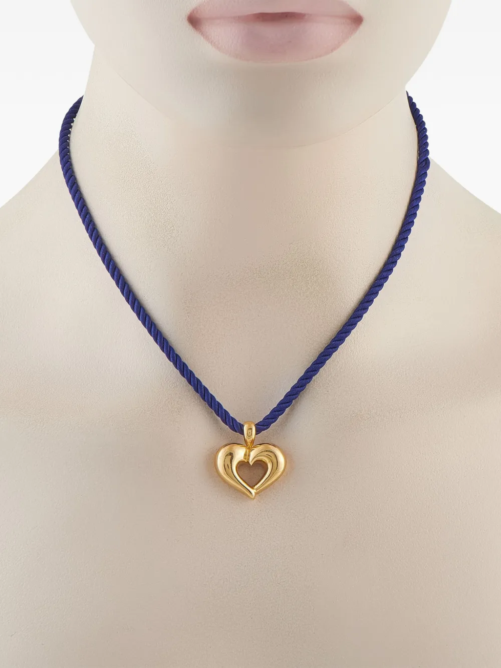 Pre-owned Van Cleef & Arpels 18k Yellow Gold Heart-pendant Necklace