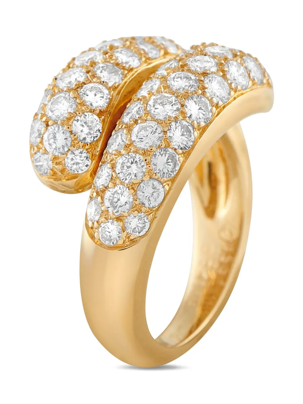 CARTIER Pre-owned 18k Yellow Gold Diamond Ring