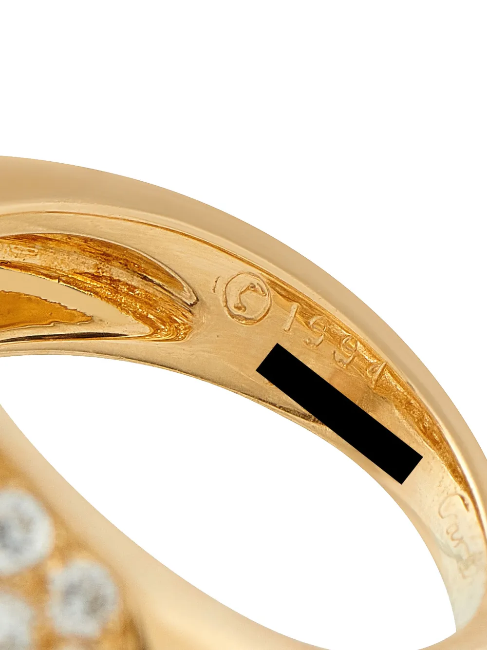 CARTIER Pre-owned 18k Yellow Gold Diamond Ring