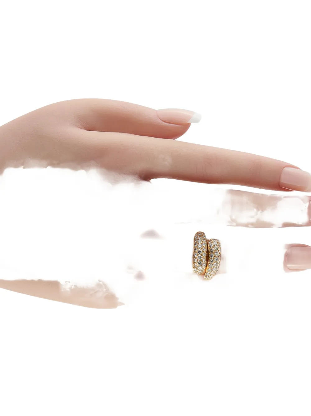 CARTIER Pre-owned 18k Yellow Gold Diamond Ring