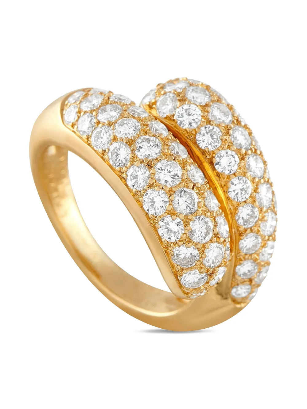 Cartier 18K yellow gold diamond ring - ゴールドトーン Cartier 18K yellow gold diamond ring - ゴールドトーン