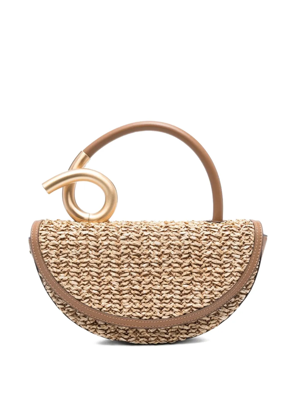 Cult Gaia top-handle tote bag Beige