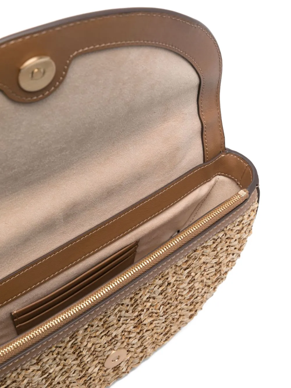 Cult Gaia top-handle tote bag Beige