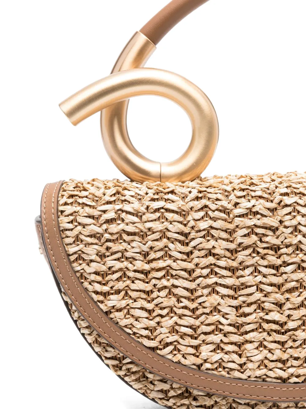 Cult Gaia top-handle tote bag Beige