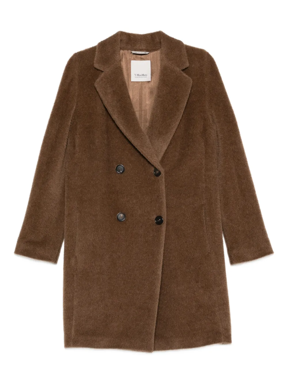 'S Max Mara Roseto double-breasted coat - Braun