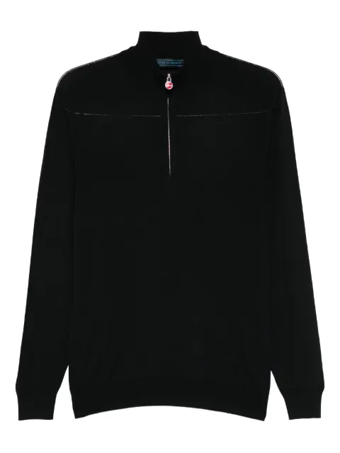 Kiton half-zip sweater