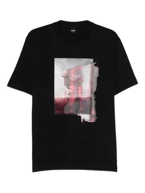 BOSS C-Taut printed T-shirt