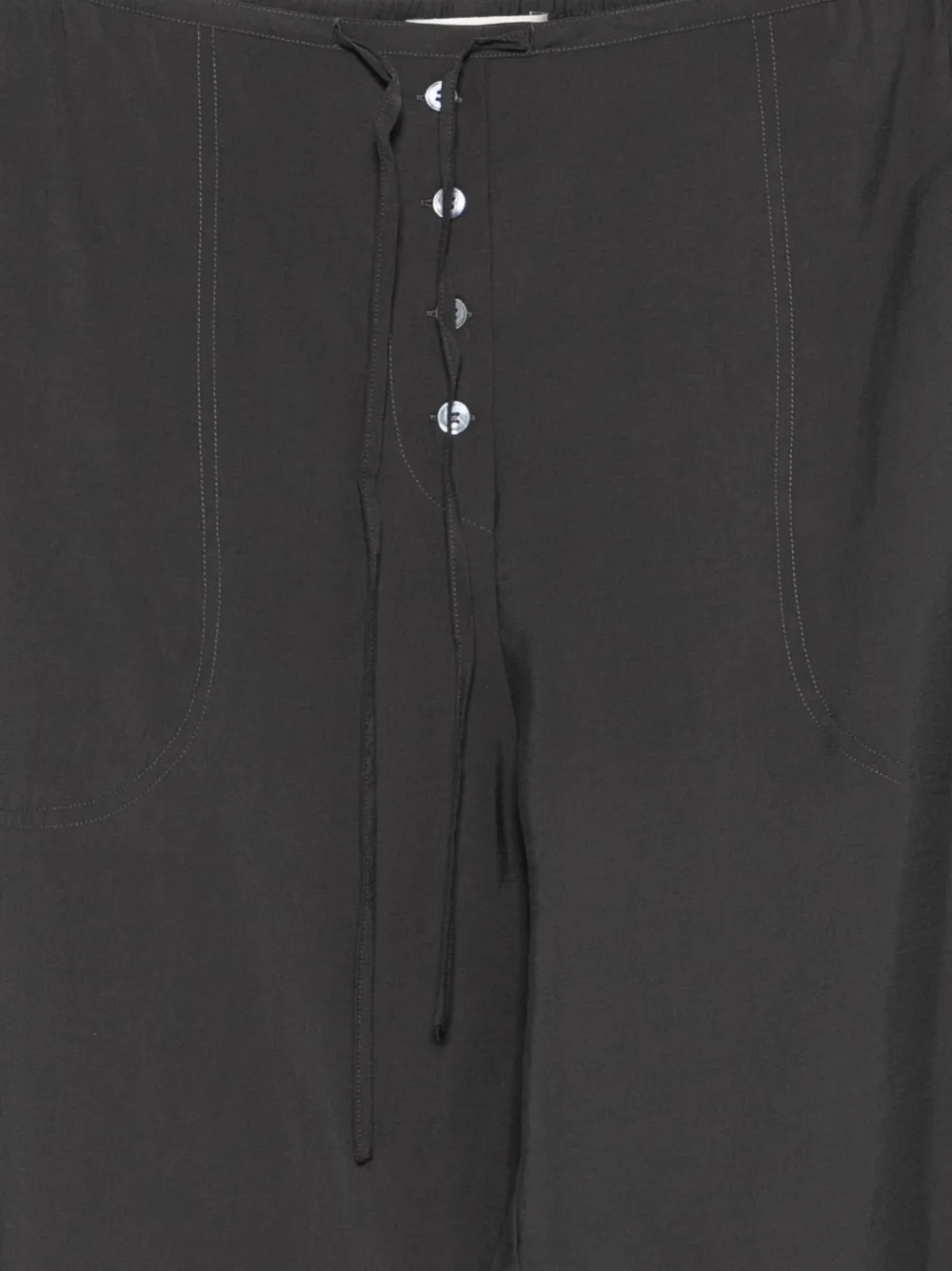  Studio Nicholson Hera Button Trousers - Grey 