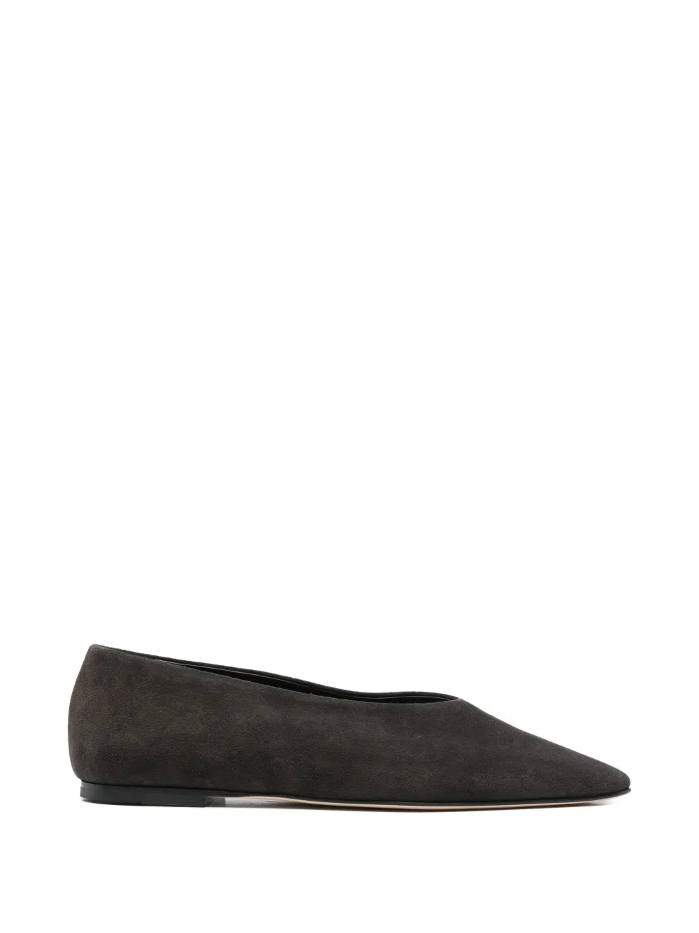Dear Frances Topo pointed ballet flats - Marrone