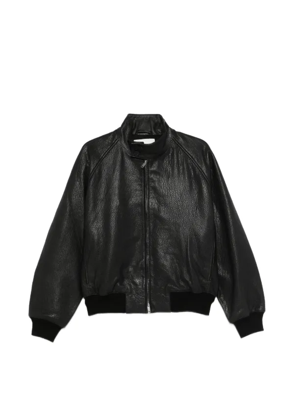 Studio Nicholson zip-up Bomber Jacket | Black | FARFETCH AO