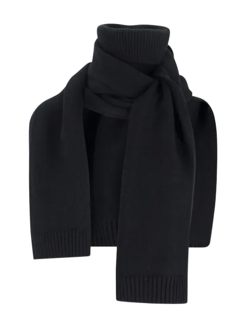 LVIR ribbed-knit scarf