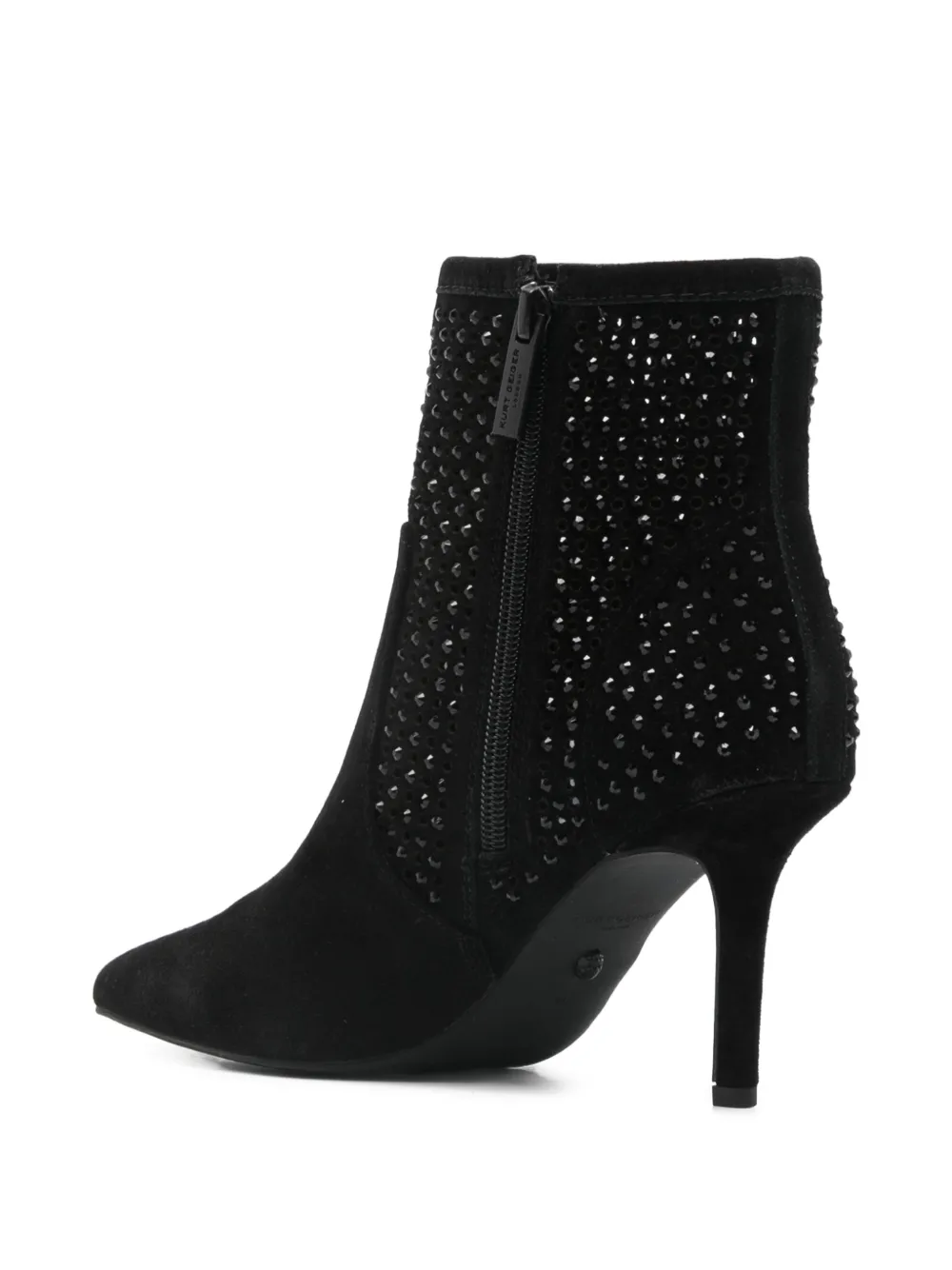 Kurt Geiger London Kensington stiletto laarzen Zwart