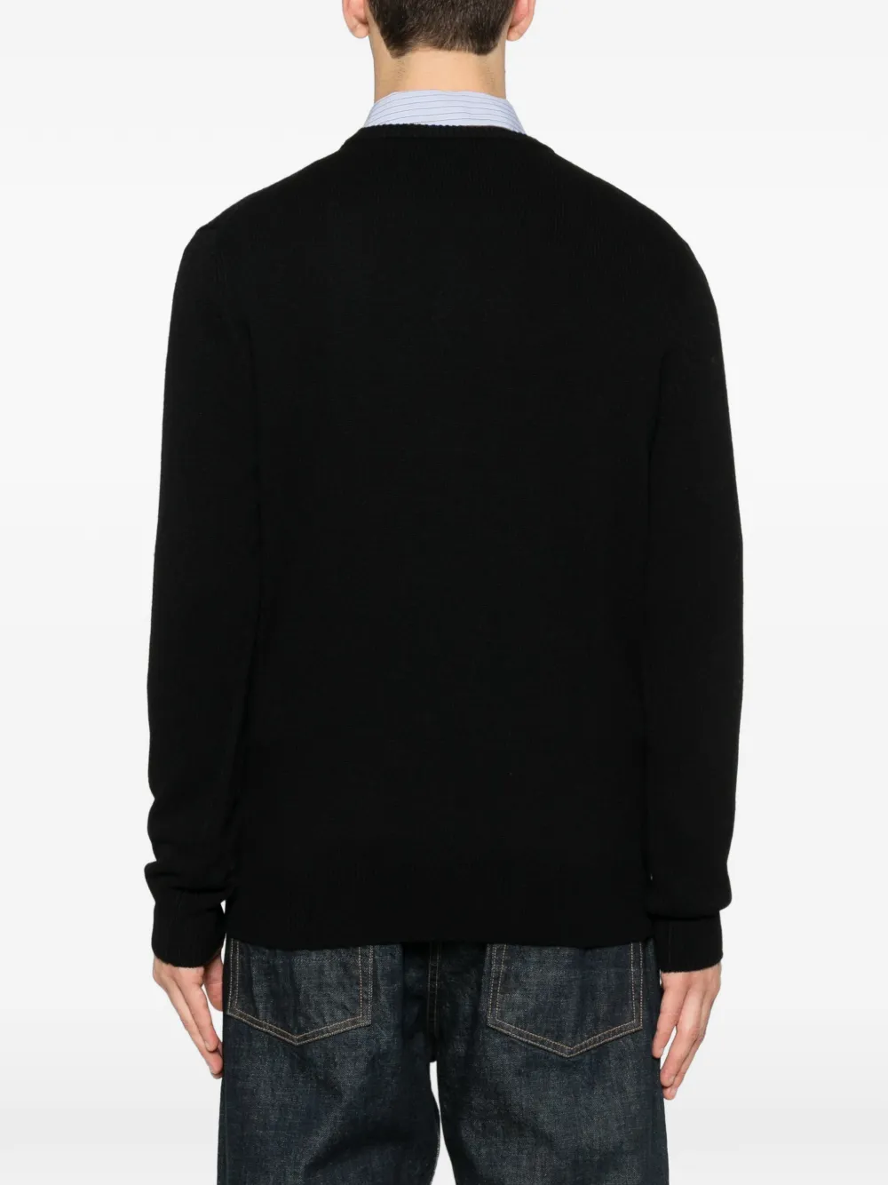 Heron Graphic-Intarsia Sweater