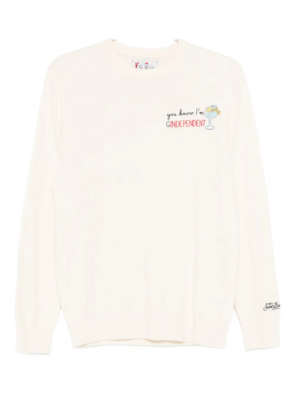 MC2 Saint Barth Heron top - Toni neutri