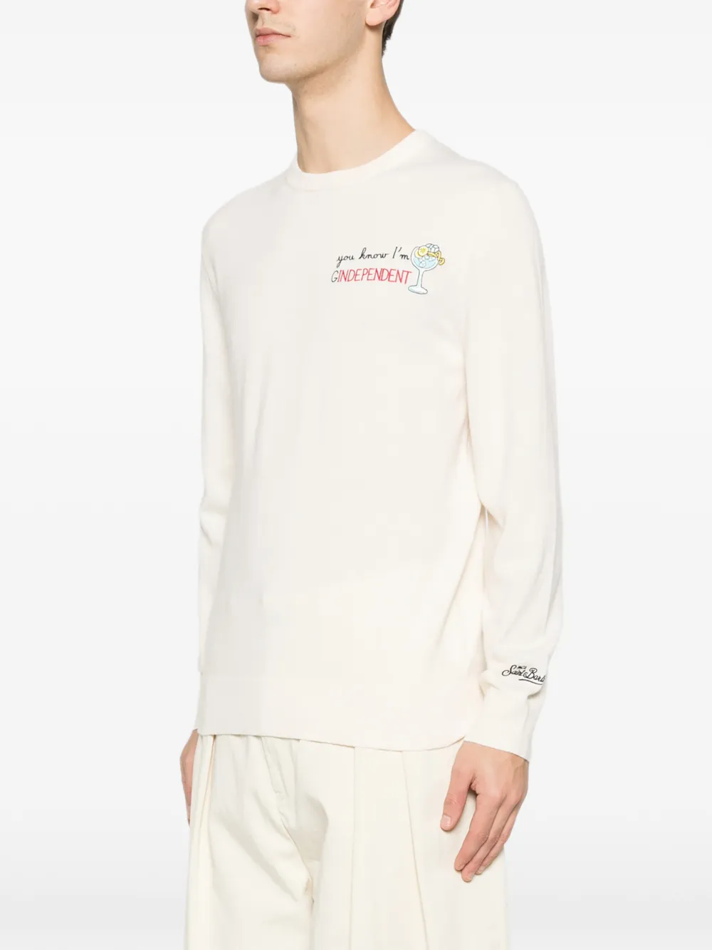  Mc2 Saint Barth Heron Top - Neutrals 