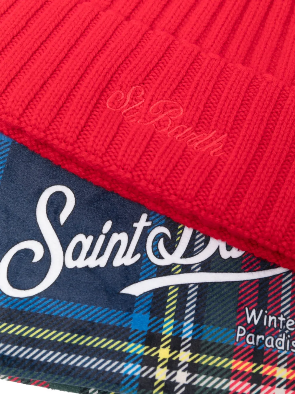 MC2 Saint Barth Wengen muts Rood