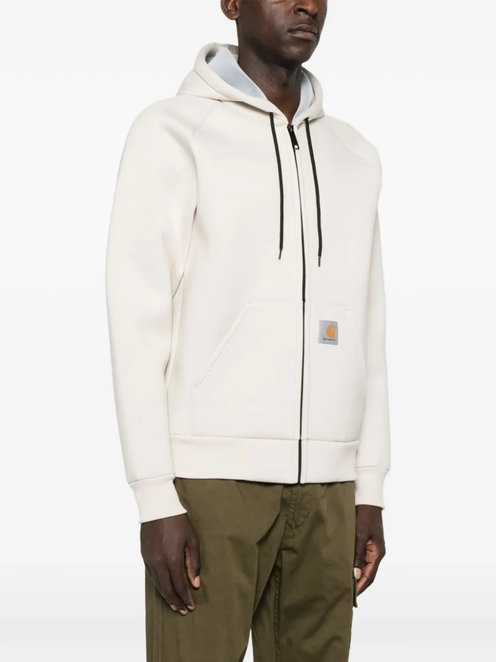 Carhartt WIP zip-up hoodie Beige